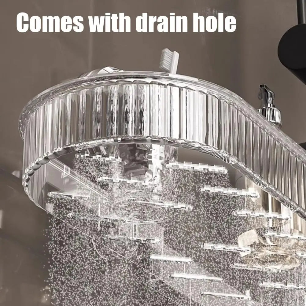 No-Drill Sink Faucet Organizer for Kitchen & Bathroom